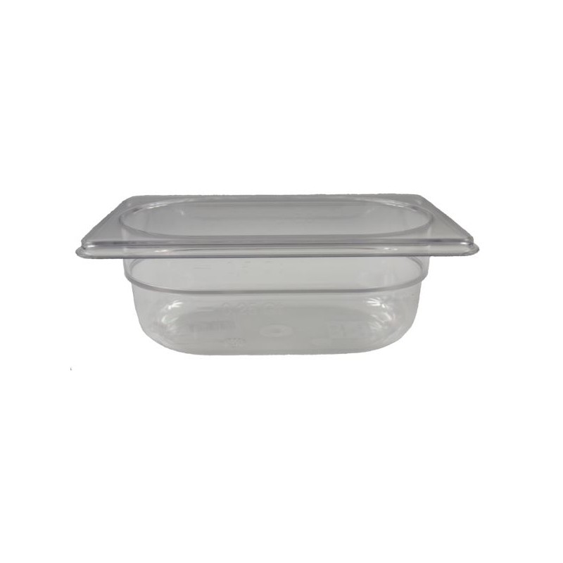 Pojemnik GN z poliwęglanu 1/9, 176 x 108 x 65 mm