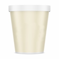 Pojemnik do lodów papierowy z wieczkiem 400 ml - 1 szt.
