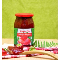 Owoce w żelu - truskawka 900 g Owoce w żelu - truskawka 900 g
