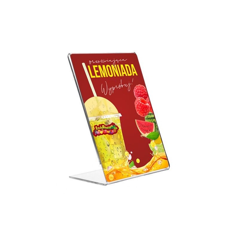 Stojak reklamowy "Lemoniada" Bonano