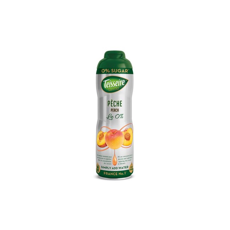 Teisseire syrop bez cukru brzoskwinia / peach 600ml