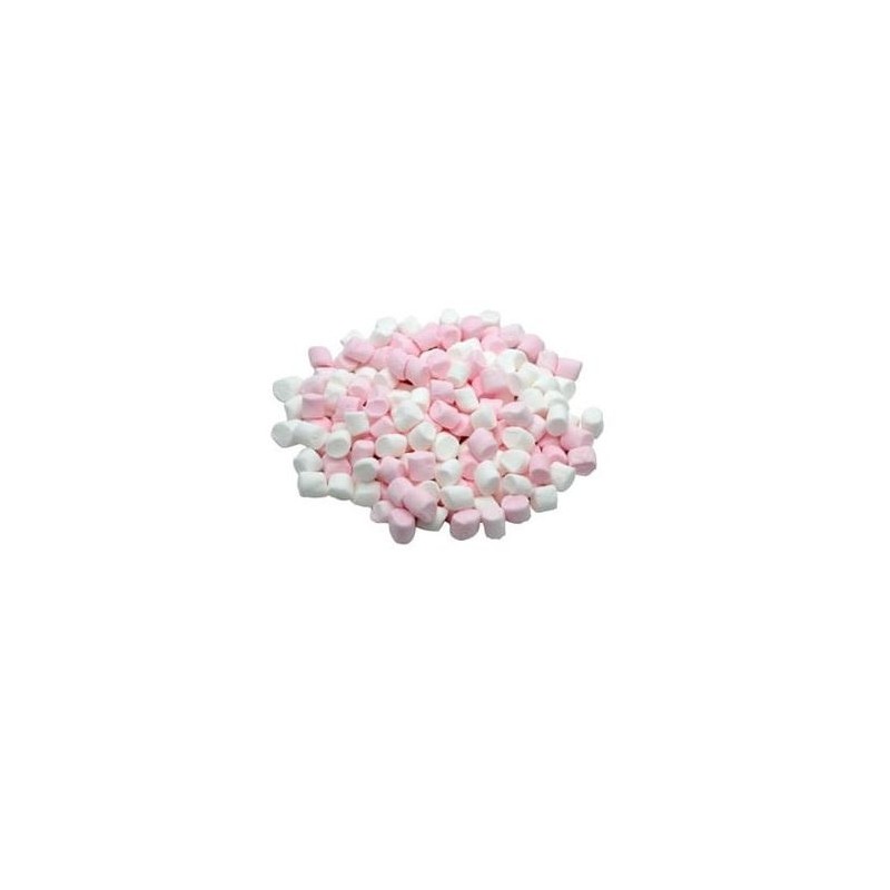 Pianki Mini Pink & White Mallows 1kg różowo białe Pianki Mini Pink & White Mallows 1kg różowo białe