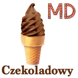 Lody włoskie czekoladowe MD – proszek 10 kg do maszyn soft