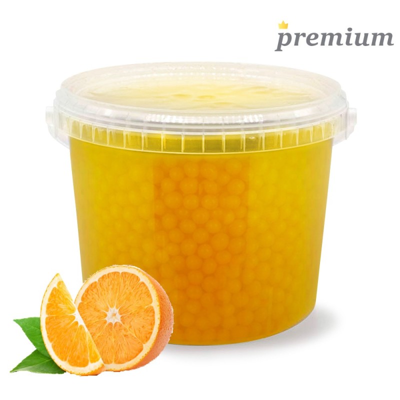 Premium Popping Boba pomarańcza 3,2 kg