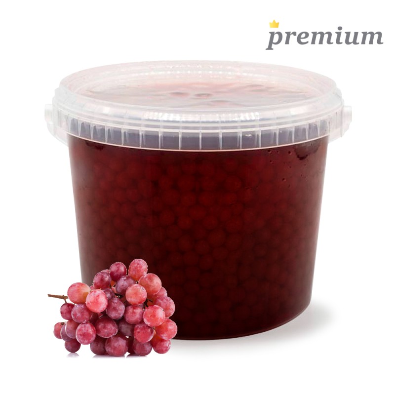 Premium Popping Boba Winogrono 3,4 kg