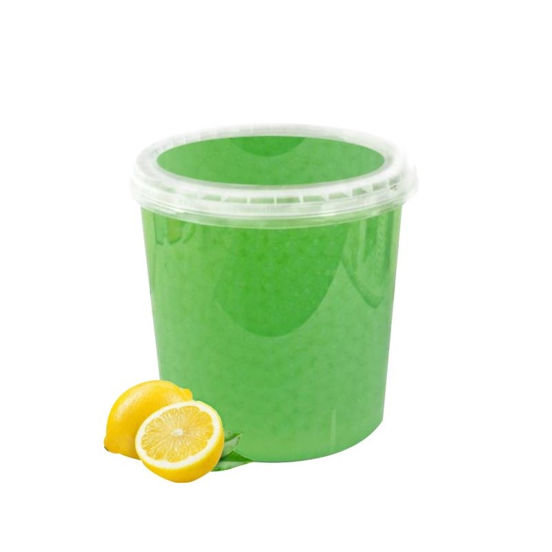 Cytrynowe Kulki do Bubble Tea 3,2 kg - Popping Boba Cytrynowe Kulki do Bubble Tea 3,2 kg - Popping Boba