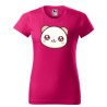 Koszulka BUBU ze zwierzątkami - damska L malinowy
