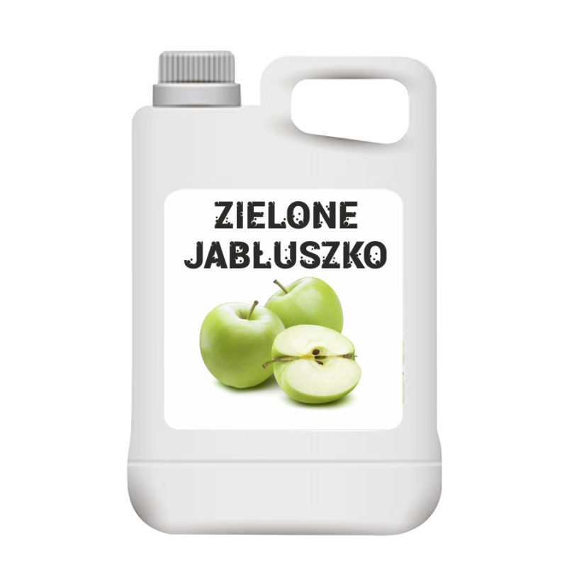 syrop o smaku zielonego jabłka