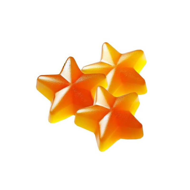 Żelki Gwiazdki Mango do Bubble Tea 3,8 kg - Nata de Coco