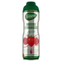 Syrop Truskawka Malina Teisseire 600ml Bez Cukru