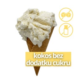 Lody rzemieślnicze - Kokosowe bez dodatku cukru