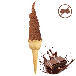 Lody Świderki Czekoladowe Bezcukrowe 10 kg – Klasyka bez cukru