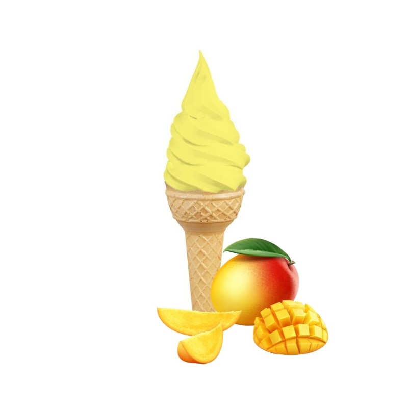 Lody włoskie mango 4 kg – koncentrat do lodów soft