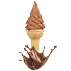 Lody włoskie mleczna czekolada 10 kg – kremowy koncentrat do lodów soft