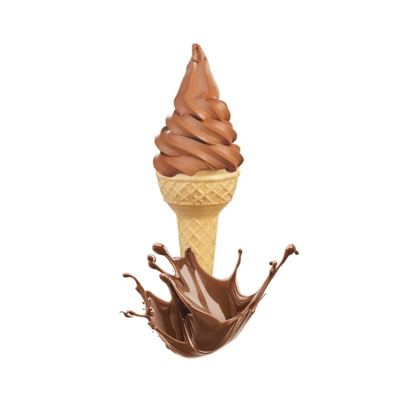 Lody włoskie mleczna czekolada 10 kg – kremowy koncentrat do lodów soft