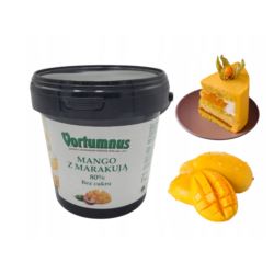 OWOCE W ŻELU - MANGO MARAKUJA BEZ CUKRU 1KG