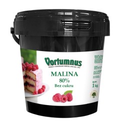 OWOCE W ŻELU - MALINA BEZ CUKRU 1kg