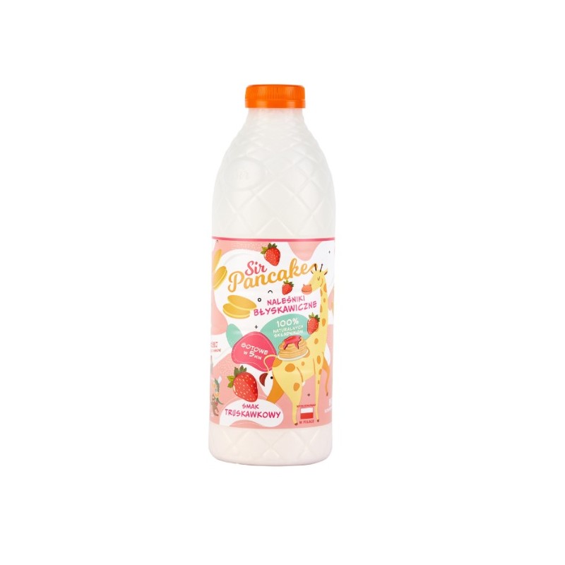 Naleśniki w butelce TRUSKAWKOWE 220g Naleśniki w butelce TRUSKAWKOWE 220g