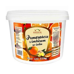 OWOCE W ŻELU POMARAŃCZA Z IMBIREM 3,2kg