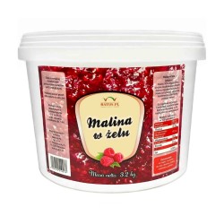 Maliny w żelu 50% owoce 3,2 kg