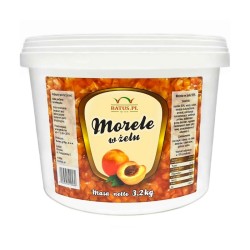 Owoce w Żelu Morela 3,2 kg – Naturalny Owocowy Dodatek do Deserów