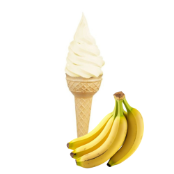 Lody włoskie bananowe 4 kg