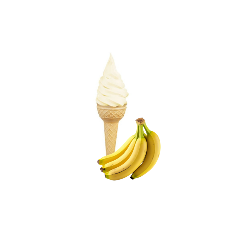 Lody włoskie bananowe 4 kg Lody włoskie bananowe 4 kg