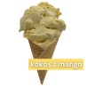 Lody rzemieślnicze - Kokos z mango
