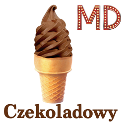 Lody włoskie czekoladowe MD – proszek 10 kg do maszyn soft