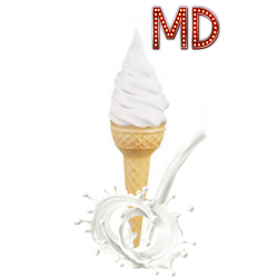 Lody włoskie śmietankowo - waniliowe MD 10 kg