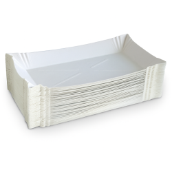 Tacka papierowa do gofrów 14×25 cm