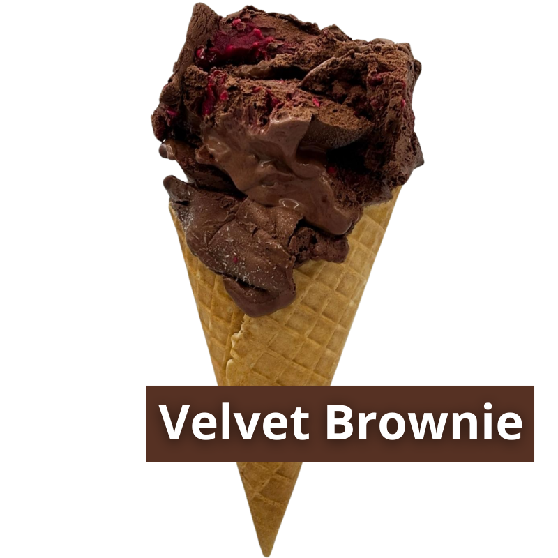 Lody rzemieślnicze -  Velvet Brownie
