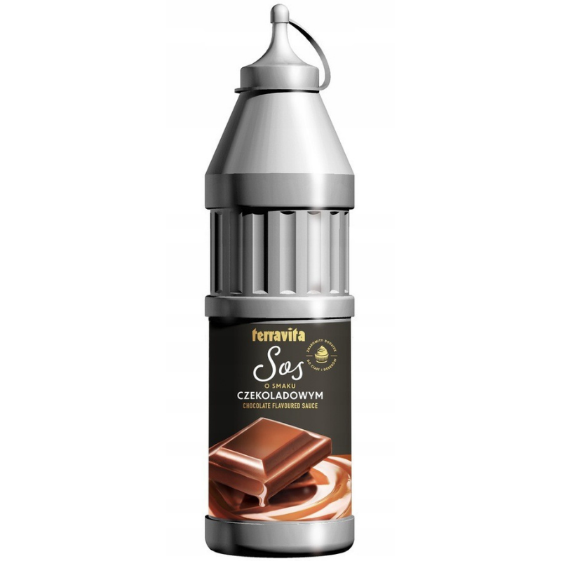Sos Czekoladowy Terravita 1kg Sos Czekoladowy Terravita 1kg