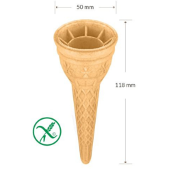Wafel Tulip L bezglutenowy 60szt