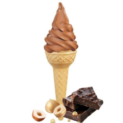 Lody włoskie czekoladowo- orzechowe 4 kg