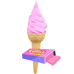 Lody włoskie guma balonowa 4 kg – do lodów soft