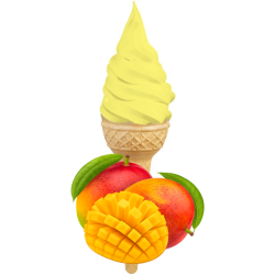Lody włoskie mango 4 kg – koncentrat do lodów soft
