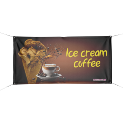 Baner reklamowy 100x50 wzór nr 1