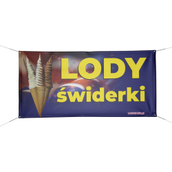 Baner reklamowy 100x50 wzór nr 3