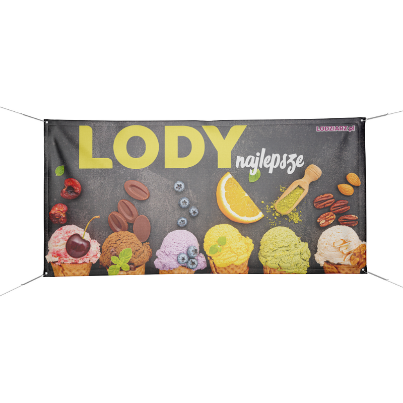 Baner reklamowy 100x50 wzór nr 7