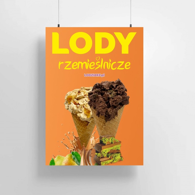 Plakat reklamowy format A2 wzór nr 8