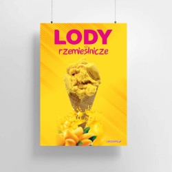 Plakat reklamowy format A2...