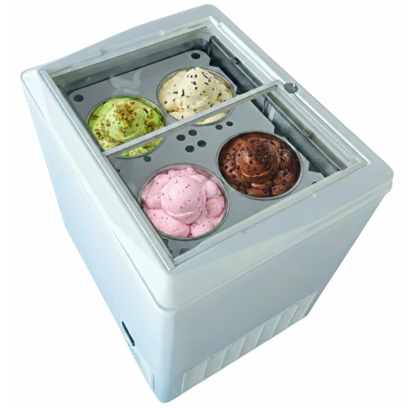 Konserwator z płaską szybką 4+2