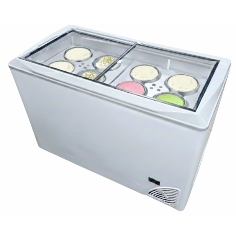 Konserwator z płaską szybką 8+6