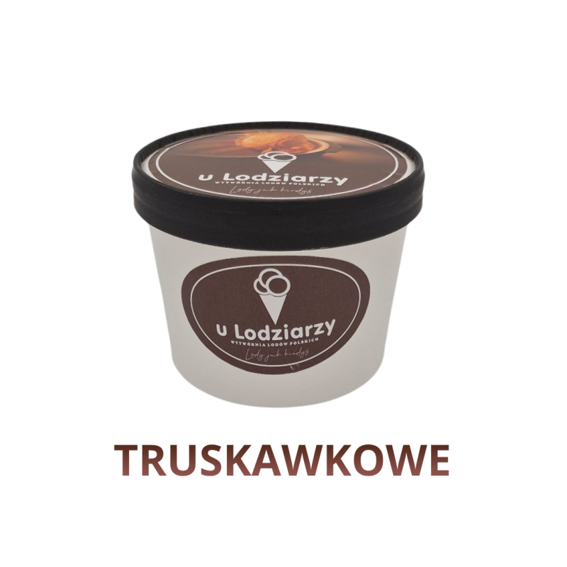 Lody rzemieślnicze - Truskawkowe 0,380 g.