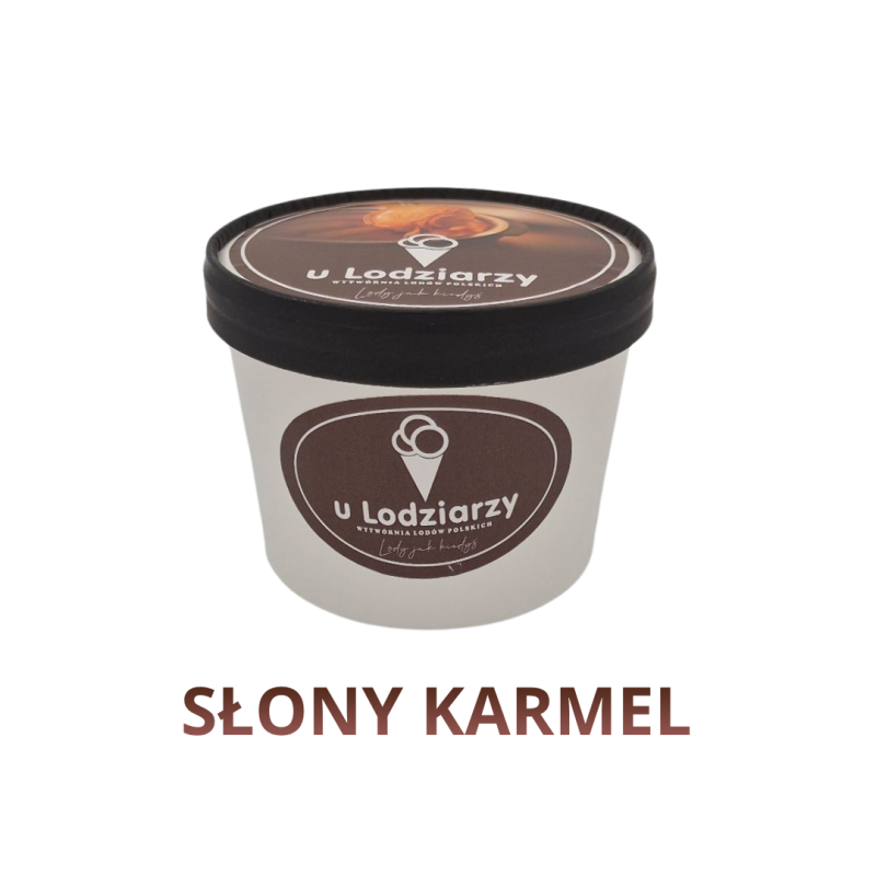 Lody rzemieślnicze - Słony karmel 0,380 g.