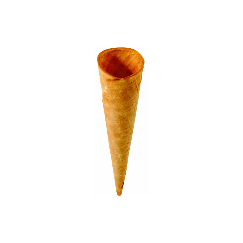 Wafel - Rożek z rantem (250 szt.) 160x53 BAKER