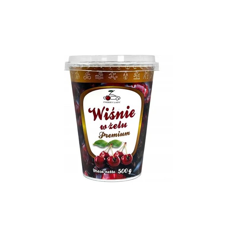 OWOCE W ŻELU -WIŚNIA 80% Premium - 500 g