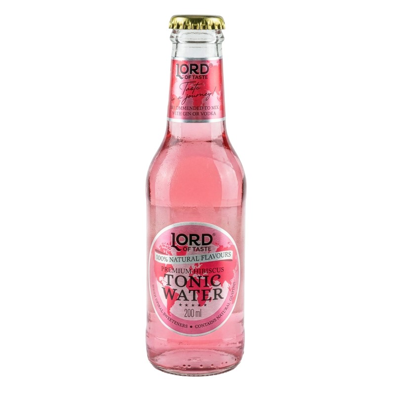 Lord of Taste, premium lemoniada Hibiscus, 200ml  x 12 sztuk