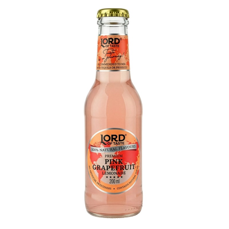 Lord of Taste, Grapefruit Soda Lemonade (lemoniada grejpfrutowa) 200ml x 12 sztuk